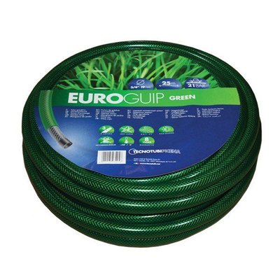 Шланг садовий Tecnotubi Euro Guip Green для поливу діаметр 3/4 дюйми, довжина 50 м (EGG 3/4 50) EGG 3/4 50 фото
